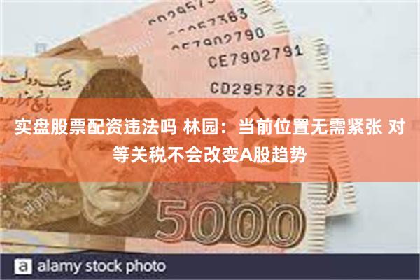 实盘股票配资违法吗 林园：当前位置无需紧张 对等关税不会改变A股趋势